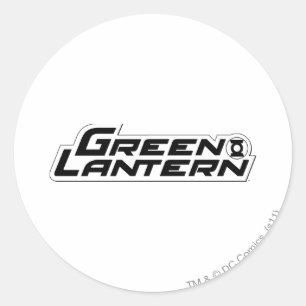 Green Lantern Logo 1 Runder Aufkleber