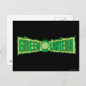Green Lantern Logo 4 Postkarte (Vorne/Hinten)