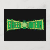 Green Lantern Logo 4 Postkarte (Vorderseite)