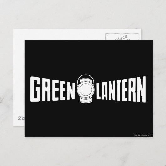 Green Lantern Logo 6 Postkarte (Vorne/Hinten)