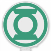 Green Lantern Logo Aufkleber (Vorderseite)
