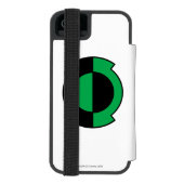 Green Lantern Logo Gedreht Incipio iPhone Geldbeutel-Hülle (Folio Rückseite)