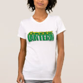 Green Lantern Logo - Gelbe Flammen T-Shirt (Vorderseite)