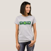 Green Lantern Logo - Grüne Flammen T-Shirt (Vorne ganz)
