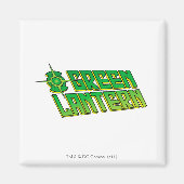 Green Lantern Logo - Slanted Magnet (Vorne)