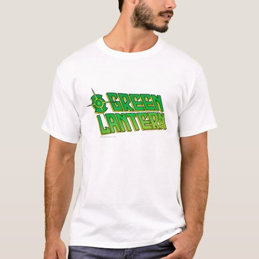 Green Lantern Logo - Slanted T-Shirt (Vorderseite)