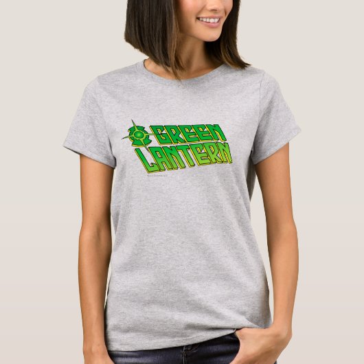 Green Lantern Logo - Slanted T-Shirt (Vorderseite)