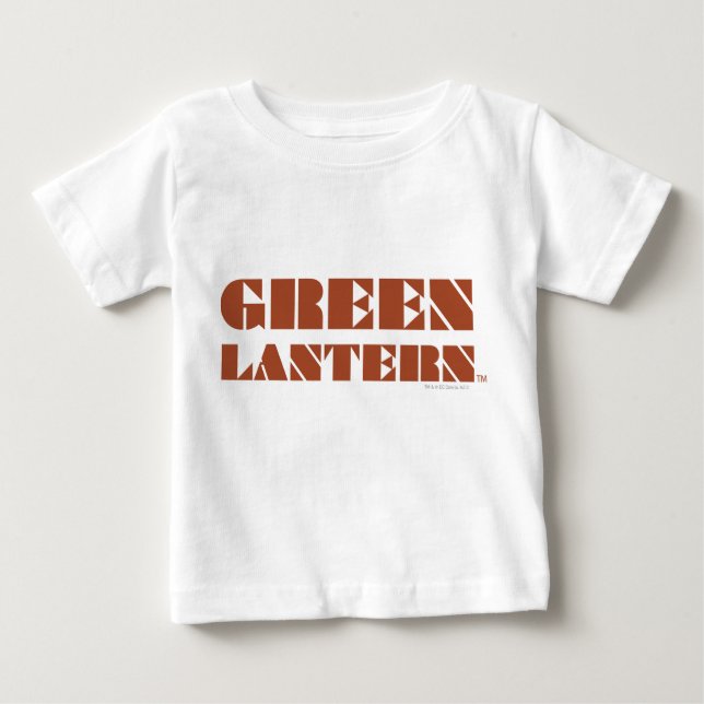 Green Lantern Logo - Tan Baby T-shirt (Vorderseite)