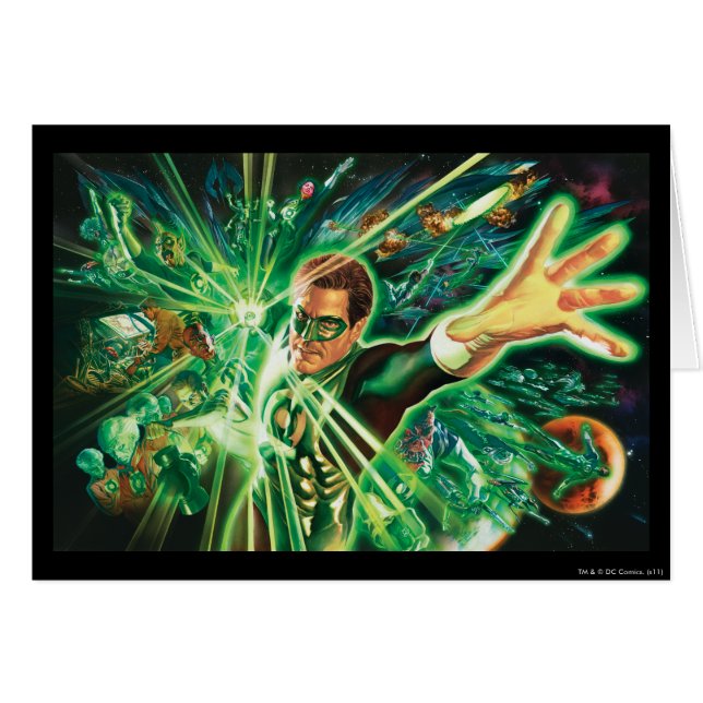 Green Lantern Painting (Vorderseite (Horizontal))