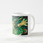 Green Lantern Painting Kaffeetasse (VorderseiteRechts)