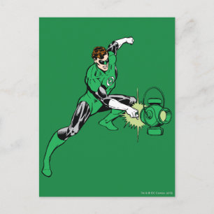 Green Lantern Power Postkarte