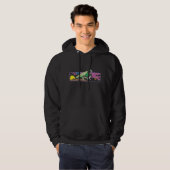 Green Lantern Races Thru Space Hoodie (Vorne ganz)