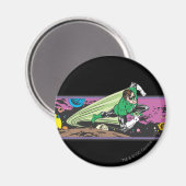 Green Lantern Races Thru Space Magnet (Vorderseite/Rückseite)