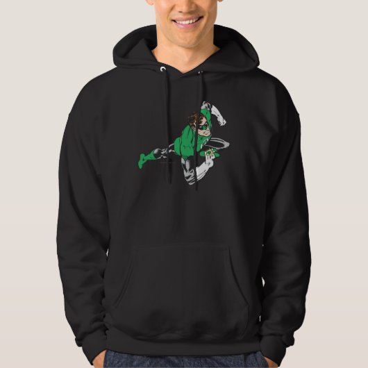 Green Lantern Runs Hoodie (Vorderseite)