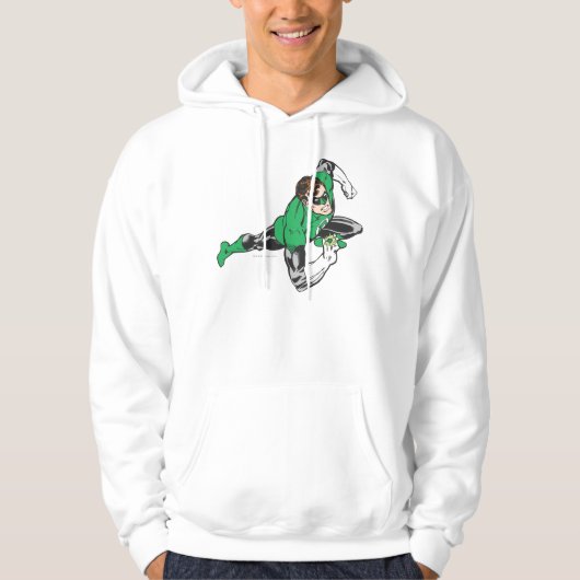 Green Lantern Runs Hoodie (Vorderseite)
