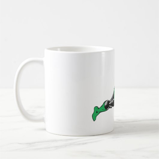 Green Lantern Runs Kaffeetasse (Links)