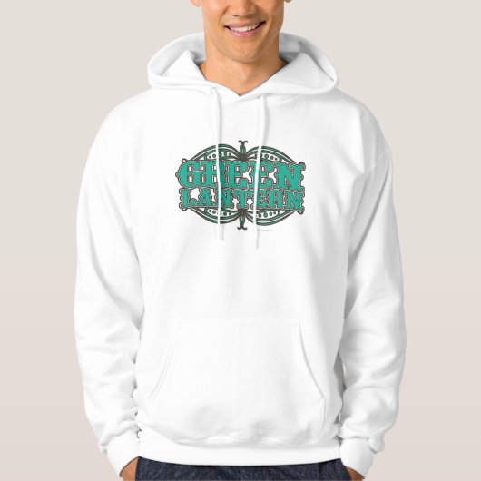 Green Lantern Showtime Letters Hoodie (Vorderseite)