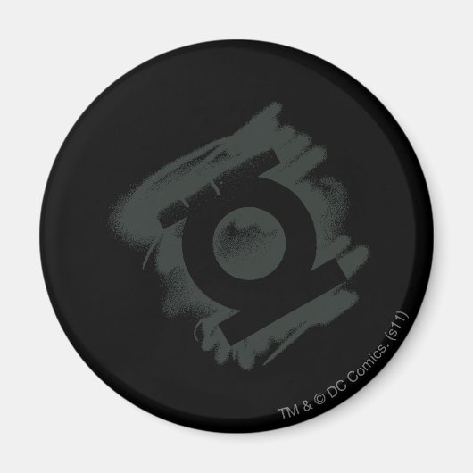 Green Lantern Spray Symbol Magnet (Vorne)