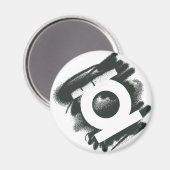 Green Lantern Spray Symbol Magnet (Vorderseite/Rückseite)