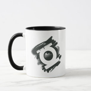 Green Lantern Spray Symbol Tasse