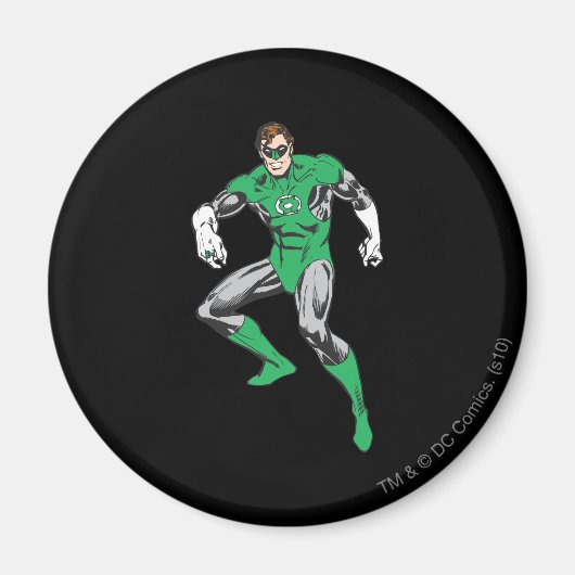 Green Lantern Squats Magnet (Vorne)