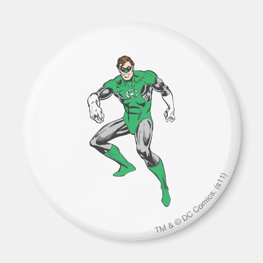 Green Lantern Squats Magnet (Vorne)