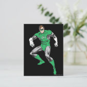 Green Lantern Squats Postkarte (Stehend Vorderseite)
