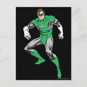 Green Lantern Squats Postkarte