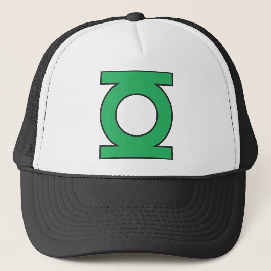 Green Lantern Symbol Truckerkappe (Vorderseite)