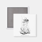 Green Lantern und Star Sapphire Magnet (Vorderseite/Rückseite)