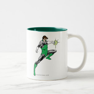 Green Lantern Zeigering Zweifarbige Tasse