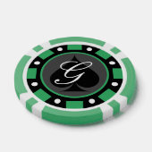 Green Las Vegas Casino Party Spielen Poker Chips (Einzeln)