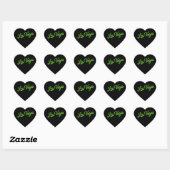 Green Las Vegas Glitzern Sticker (Blatt)