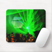 Green Lasers Night Mousepad (Mit Mouse)