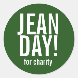 Green Lässig Jean Day Stickers
