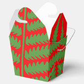 Green Leaaf Red Take Out Gevor Box Geschenkschachtel (Geöffnet)