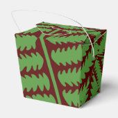 Green Leaf Brown Take Out Gevor Box Geschenkschachtel (Rückseite)