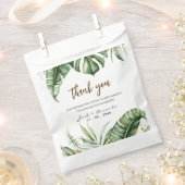 Green Leaf Greenery Gastgeschenke Hochzeiten Tasch Geschenktütchen (Ausgeschnitten)