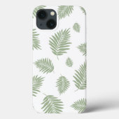 Green Leaf iPhone Case - Frisch, natürlich, stilvo (Rückseite)