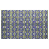 Green Leaf Iris Fabric Stoff (Yard (91,4 cm))