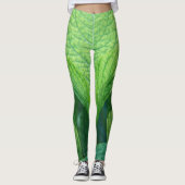Green Leaf Leggins (Vorderseite)