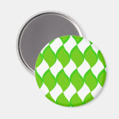 Green Leaf Magnet (Vorderseite/Rückseite)