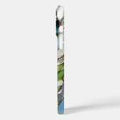 Green Leaf Marble Gold Aesthetic Phone Case (Rückseite / Links)