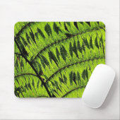 Green Leaf Mousepad (Mit Mouse)