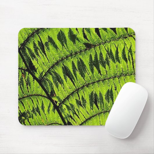 Green Leaf Mousepad (Mit Mouse)