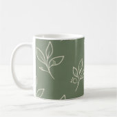 Green Leaf Mug | Coffee Mug Kaffeetasse (Links)