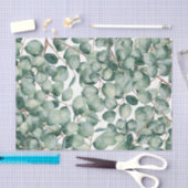 Green Leaf Muster 20 Seidenpapier (Handwerk)