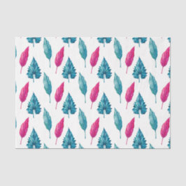 Green Leaf Muster 21 Seidenpapier