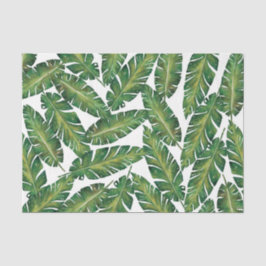 Green Leaf Muster 4 Seidenpapier