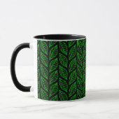 Green Leaf Muster Tasse (Links)